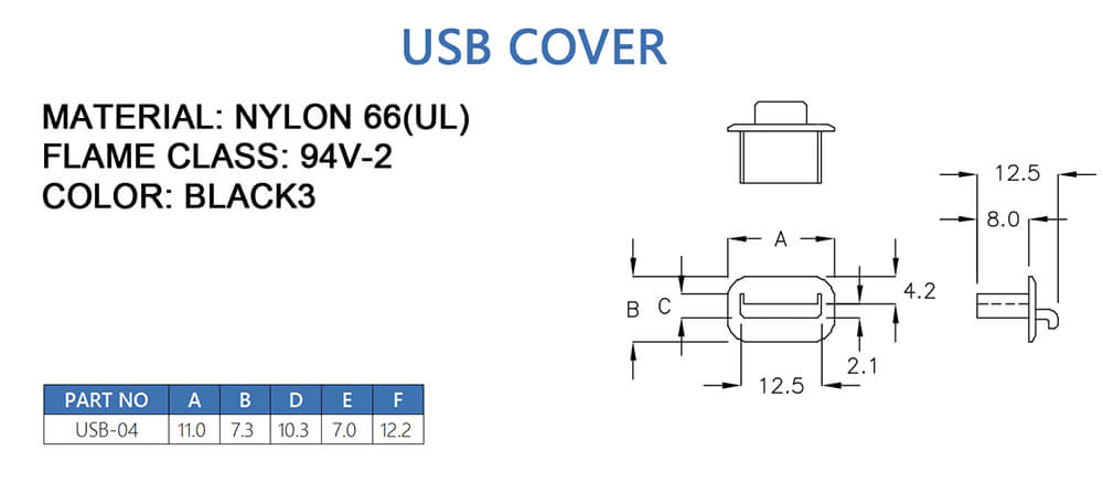 Plug box USB-04